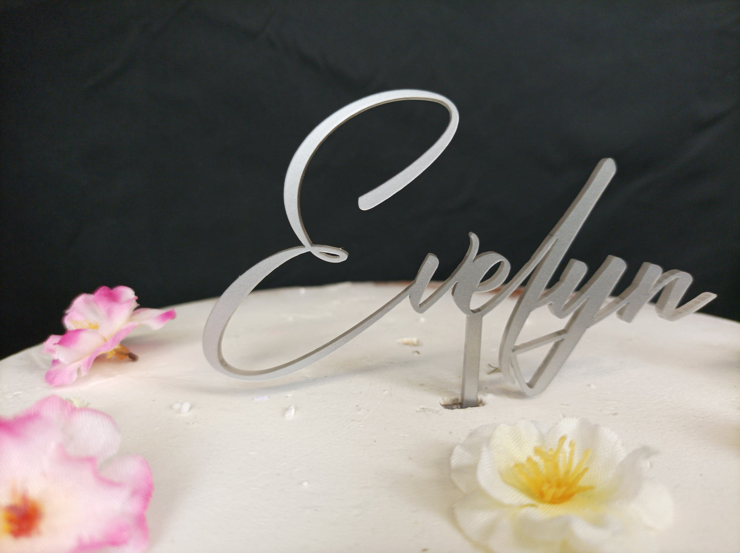 Cake Topper mit Name personalisiert 